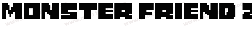 monster friend 2字体转换